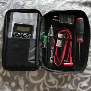 Hypertough Electrical Tester Kit In Canvas Carry Bag     FF#364